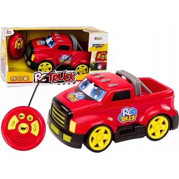 autíčko Na Dálkové Ovládání kreslené Autíčko se světly a zvuky červené