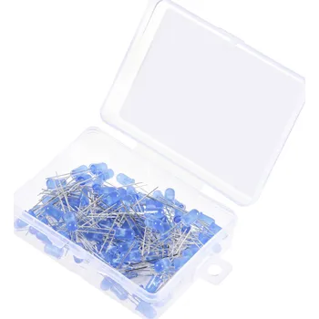 Dioda TRU COMPONENTS LED s vývody modrá kulatý 5 mm 2180 mcd 30 ° 20 mA 2.7 V, 3.4 V