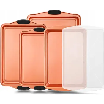 Plech na pečení SADA PLECHŮ NA PEČENÍ PEKÁČ FORMA PLECH NA PEČENÍ 5 KUSŮ