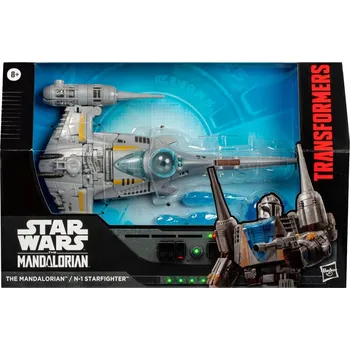 Figurka Star Wars Transformers Akční figurka The Mandalorian N-1 Starfighter G0098