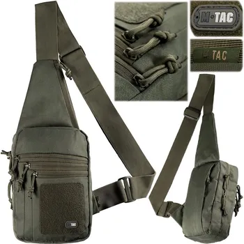 M-Tac Taška-Pouzdro přes Rameno se Suchým Zipem Olive