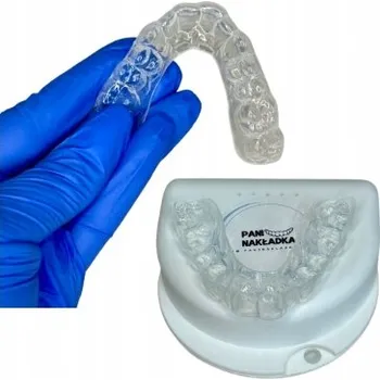 Chránič hlavy Individuální Relaxační Zubní Chránič na Bruxismus Skřípání Zubů