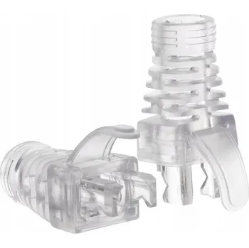 Konektor Krytky / Ochranné kryty na konektor RJ45 kat. 6 UTP 50 Ks