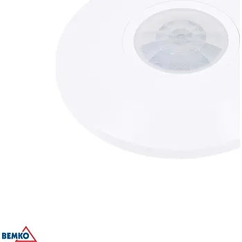 Pohybové čidlo Stropní PIR senzor pohybu se soumrakovým spínačem LED SES05WH-B