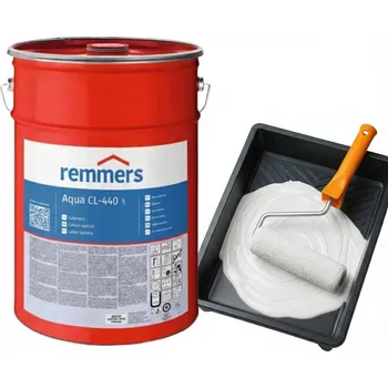 Lak na dřevo Akrylový lak Remmers bílý polomatný 2,5 l