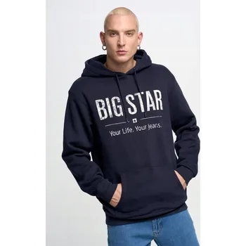 Pánská mikina Pánská PÁNSKÁ MIKINA S KAPUCÍ BIG STAR Ashlyno 403 S