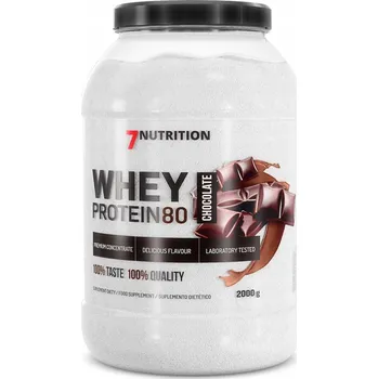 Protein 7NUTRITION WHEY PROTEIN 80 2000g SYROVÁTKOVÝ PROTEIN WPC