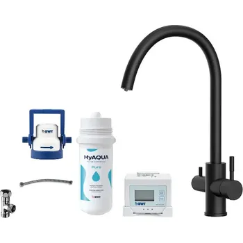 kielle Wimeo - Dřezová baterie včetně filtrace, matná černá 10525SFI104