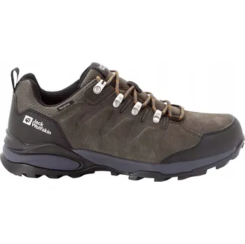 Pracovní oblečení Buty trekkingowe męskie Jack Wolfskin Refugio Texapore Low khaki/45 EU
