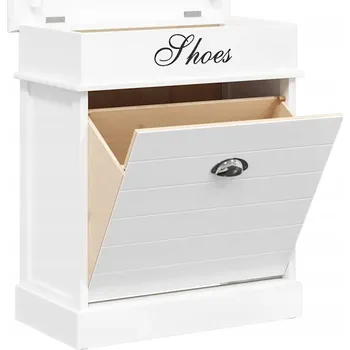 Botník Botník VidaXL 50 x 58 x 28 cm bílá