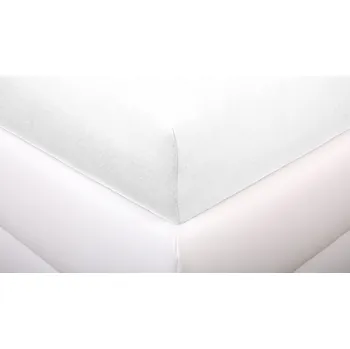 Prostěradlo Aaryans Economy Jersey prostěradlo bílé Rozměry prostěradla: 90x200 cm