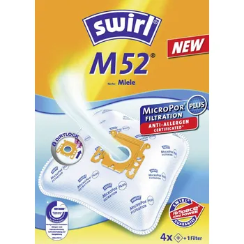 Sáček do vysavače Swirl M52 MicroPor sáčky do vysavače 4 ks