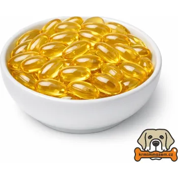 Omega-3 Vital s vitamínem E – 1000 mg pro psy 125 ks KRMIMMASEM.CZ KH136