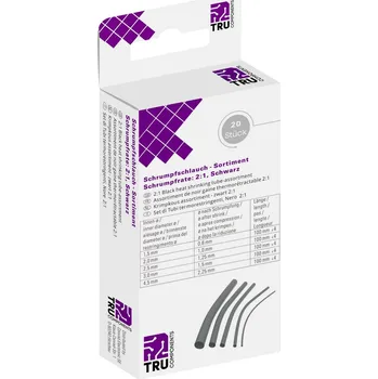 TRU COMPONENTS T1904CA042 sada smršťovacích bužírek 20 díly