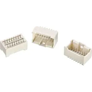 Elektrický konektor Konektor PCB, řada: WR-WTB, počet kontaktů: 22, počet řad: 2, rozteč: 2.0mm, orientace těla: Pravý úhel
