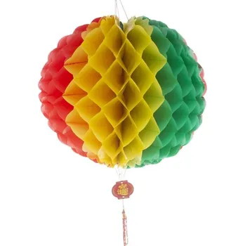 Dekorace barevná kulatá 50cm