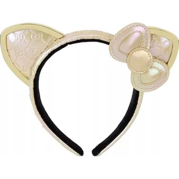 Čelenka Čelenka s oušky Hello Kitty od Loungefly – 50. výročí