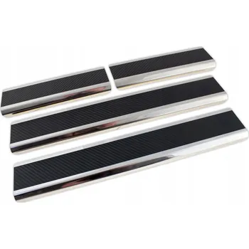 Tuning Škoda Superb II lišty prahů, kryty prahů 2009-2015