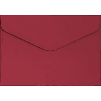 Obálka Ozdobné obálky C6 červené 120g - 10 Ks.
