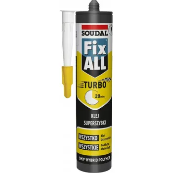 Tmel Univerzální lepidlo a tmel Fix All Turbo Soudal 290 ml