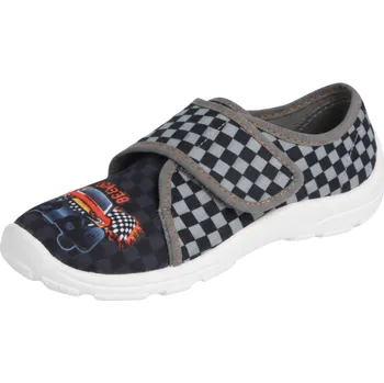 Chlapecká obuv CHLAPECKÉ bačkory tm.modré auto BEFADO 974Y540