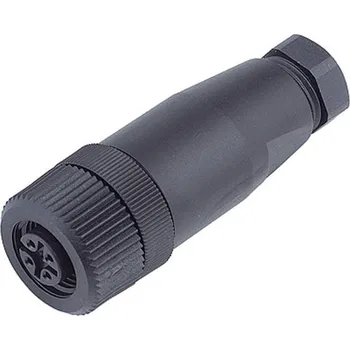 binder neupravený zástrčkový konektor pro senzory - aktory, 99-0430-10-04, piny: 4, 1 ks