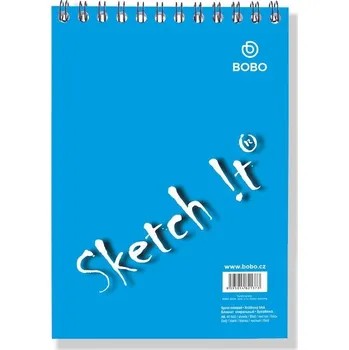 Dětské zboží Blok s horní vazbou A6, čistý, 40 listů