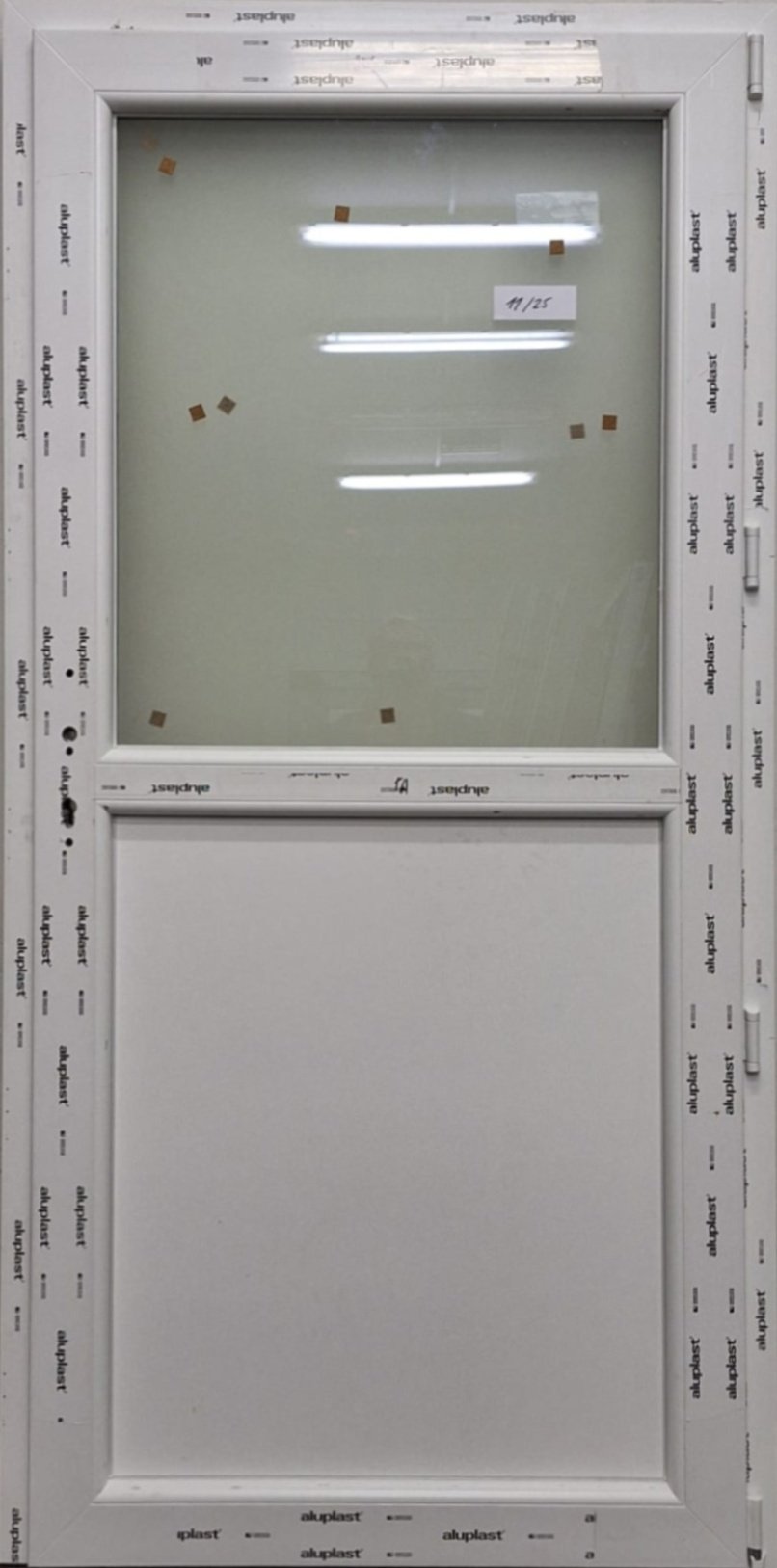 Vedlejší plastové vchodové dveře Soft 2025-11 Bílá/Bílá 98x198cm, pravé, dovnitř