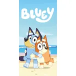 Jerry Fabrics Bavlněná froté osuška 70x140 cm - Bluey "Beach"