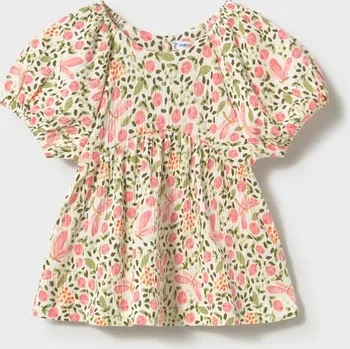 Dívčí tričko Dětské tričko Mayoral 1105.4E.Baby.PPY2 bílá 00A, vel. 98