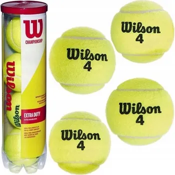 Tenisový míč Tenisové míčky WILSON Championship Extra Duty 4 ks (WRT110000)