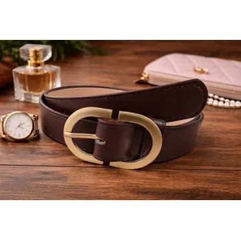 Opasek Arucce hnědý dámský pásek