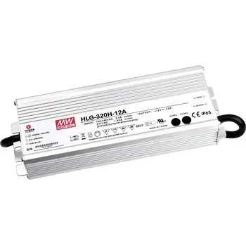 Příslušenství pro LED osvětlení MEAN WELL HLG-320H-24 LED driver, napájecí zdroj pro LED konstantní napětí, konstantní proud 320 W 13.3 A 24 V/DC PFC spínací obvod , ochrana proti přepětí 1 ks