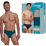 Sada pánských SLIPY bavlněné Sloggi Men GO Natural Brief C2P S