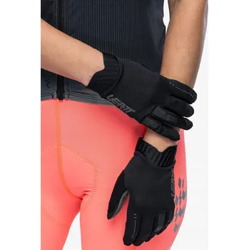 Cyklistické rukavice Dámské cyklistické rukavice Leatt Glove MTB 1.0 GripR - stealth S