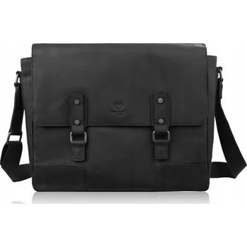 Paolo Peruzzi taška na notebook přírodní kůže bez vzoru