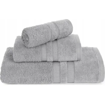 Ručník RUČNÍK KOUPELNOVÝ STŘEDNÍ 1 KS PORTO (04) 50x90 CM STŘÍBRNÝ