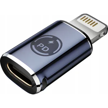 Datový kabel PŘÍMÝ ADAPTÉR PŘEVODNÍK Z USB-C NA LIGHTNING 27W PD1