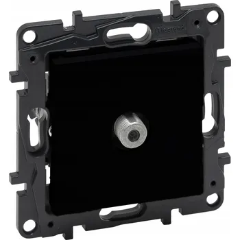 Elektrická zásuvka Anténní zásuvka nástěnná Legrand černá