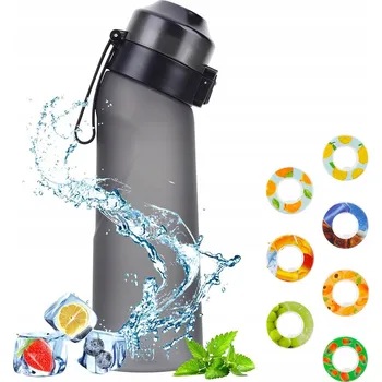 Láhev Aromatický hrnek 650 ml láhev na vodu s příchutěmi + 7 ks Různé příchutě