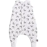 Kaarsgaren Bio spací pytel s nožičkami delfínci šedá Vel. 100 cm