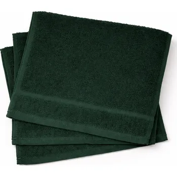 Ručník Profod Bavlněný froté ručník CLASSIC 30x50 cm - Tmavě zelená