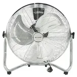 Podlahový ventilátor Proklima / Ø 45 cm / 4770 m³/hod. / 3 rychlosti / stříbrná