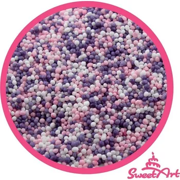 Jedlá dekorace na dort SweetArt cukrový máček Pony mix (90 g) ♡