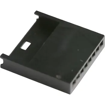 Elektrický konektor TE Connectivity AMPMODU MOD II zástrčkový konektor na kabel 4, rozteč 2.54 mm, 280629, 1 ks