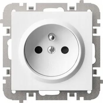 Elektrická zásuvka Elektrická Zásuvka nástěnná Elektro-Plast Nasielsk bílá