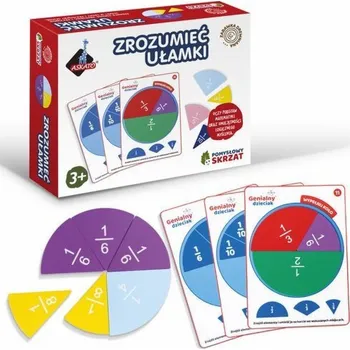 Desková hra ASKATO Důmyslný skřítek Porozumění zlomkům