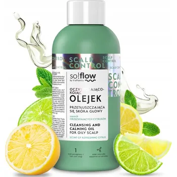 Vlasová regenerace So!flow Scalp Control Čisticí a zklidňující olej na vlasovou pokožku 150 ml