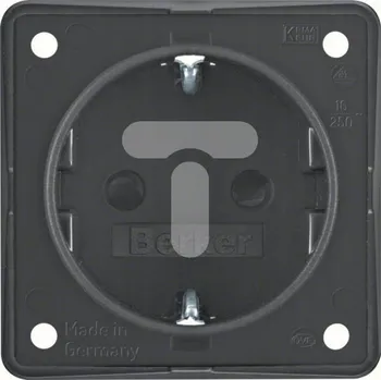 Elektrická zásuvka Hager Elektrická Zásuvka černá