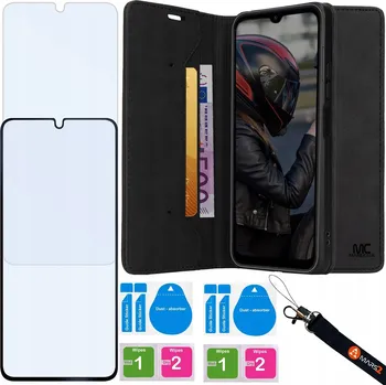 Pouzdro na mobilní telefon Flipové pouzdro Kingglass pro Samsung Galaxy A14 5G, modré